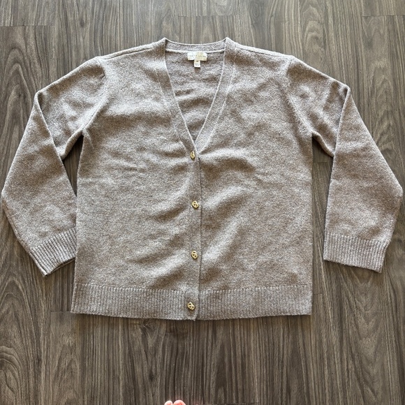 Pretty Lavish New Womens Brown Felicity Knot Shank Cardigan XS - Picture 2 of 11